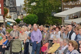 Modenschau am Marktplatz 28.09.2014
